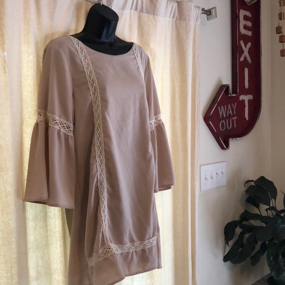 Umgee Dress with lace detail